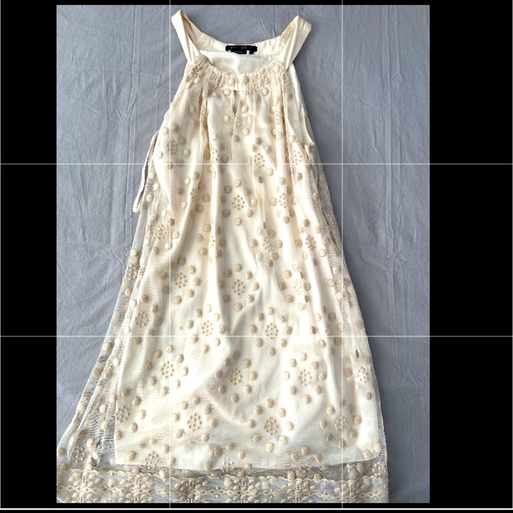 BCBG white dress